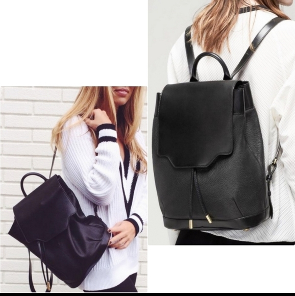 rag & bone Handbags - rag & bone dawstring leather backpack